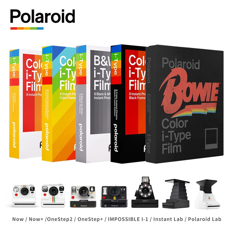 Polaroid Originals Instant 600 Film Color Black-White For Onestep2 Instax  Camera SLR680 636 637 640 650 660 Autofocus Impossible
