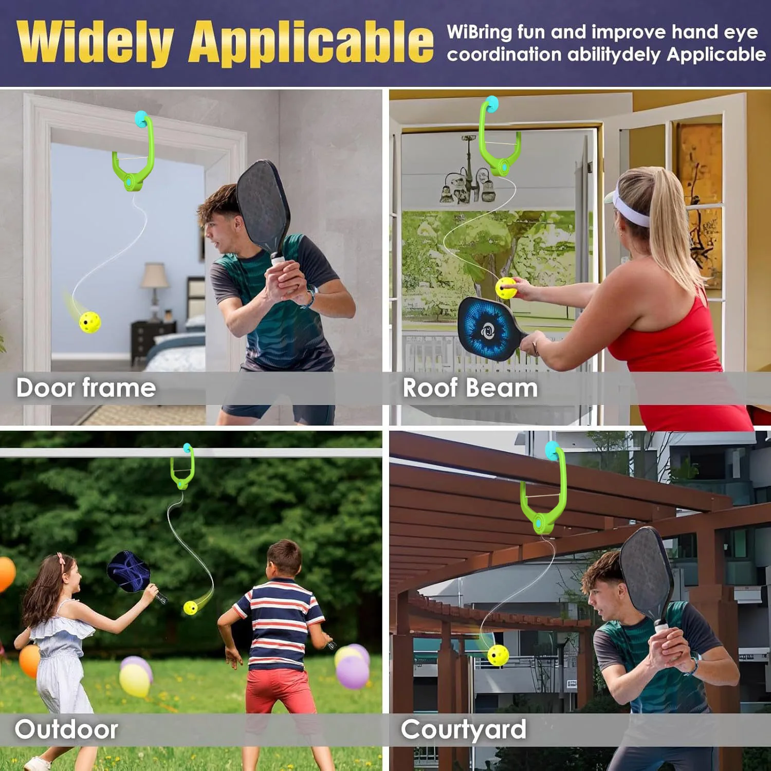SONGYI Pickleball Practice Equipment для Solo Practice Pickleball Rebounder для тренировок и сеансов Pickleball (art.: 3920d00d64363) - 3920d00d64363