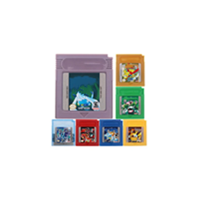 

16 bit Collection of Classic Video Game Cards For GB GBC Console Cassette USA / Spain / French / German Series