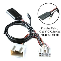 car audio receiver aux in bluetooth adapter audio aux cable for volvo c30s v 40 car accessories bluetooth audio reception