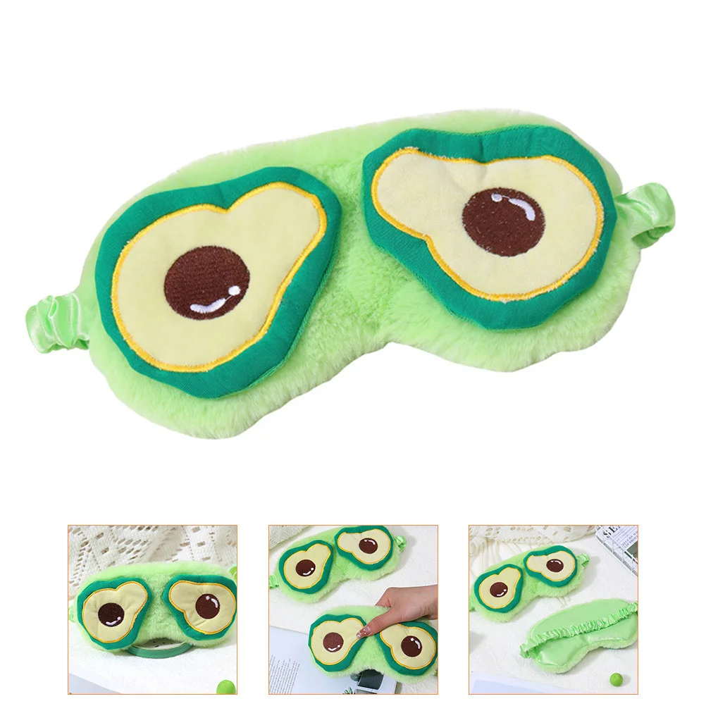 

Avocado Eye Mask Kids Sleep Masks Girls Covers Sleeping Multi-function Cute Household Patch Convenient Boywithuke