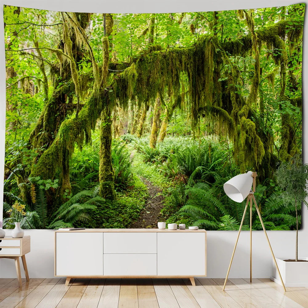 Рисунок 4 - Гобелен с лесным водопадом