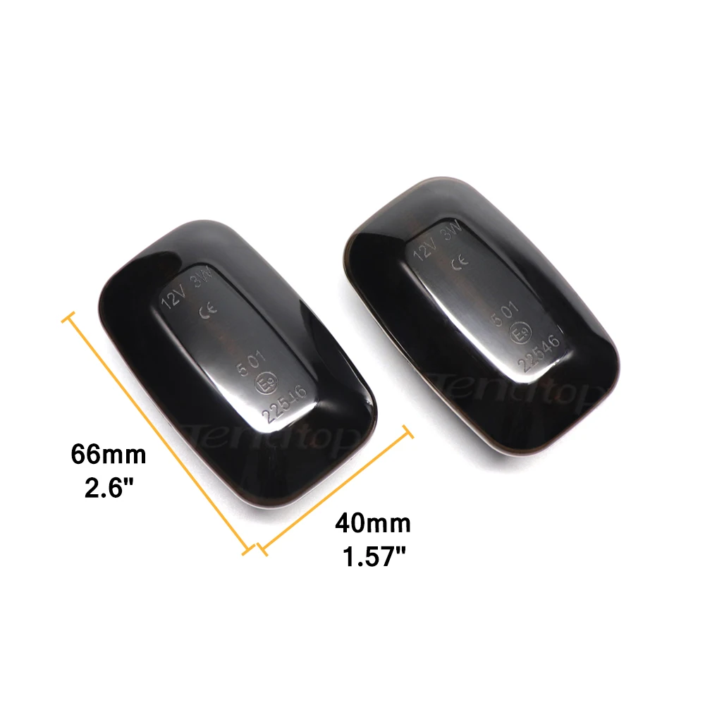 Динамичессветильник светодиодный указатель поворота мигающий боковой