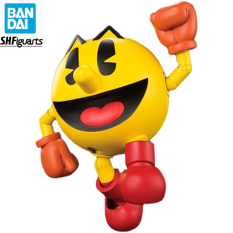 

Original Bandai S.H.Figuarts Blinky PAC MAN Championship Action Figure Toys Genuine SHF Pacman Game Figurine PVC Model Kids Gift