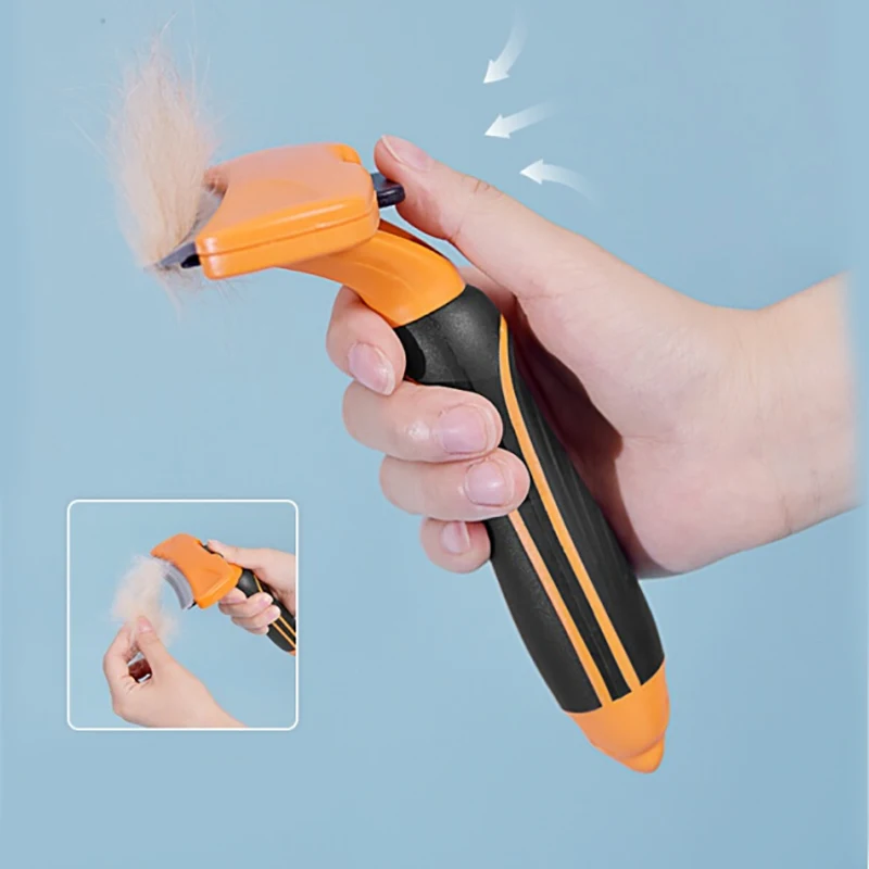 

New Pet Hair Remover Open Knot Combs Cat Grooming Brush Deshedding Tool Comb Edge Trimming Dog Rake Removal Fur Brush