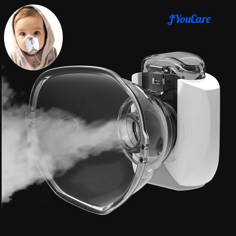 

JYoucare Mini Nebulizer Handheld portable Inhale Automizer silent Ultrasonic inalador portátil nebulizador hands free Humidifier