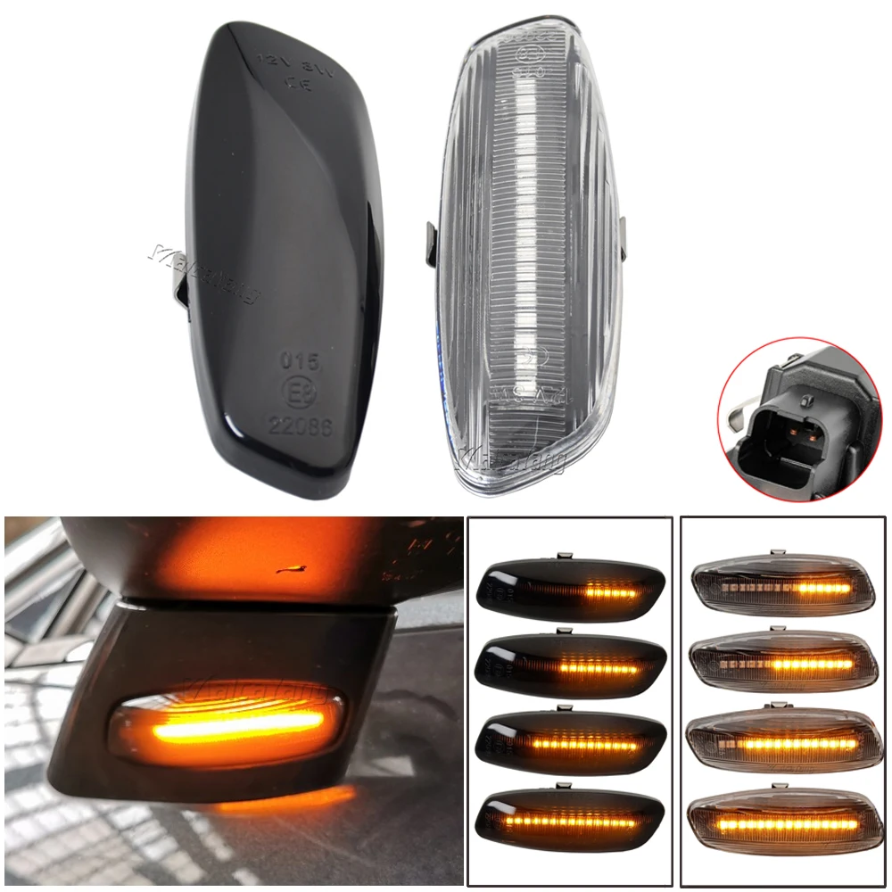 

2 шт., боковые габаритные огни для Peugeot 308 207 3008 5008 Citroen C4 C3 C5 DS3 DS4