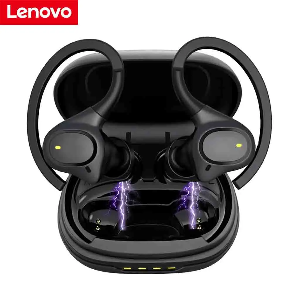 

Lenovo Airdots 4 Pro Sport Wireless TWS Headset Hifi Stereo Bluetooth Earphone Waterproof Bone Conduction EarHook Runing Earbuds