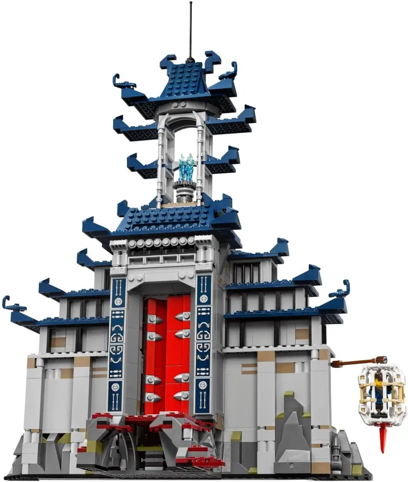 

Храм Ultimate оружия, совместим с MOC 1449, фигурки MOC, детские подарки, игрушка из фильма, 70617 шт.