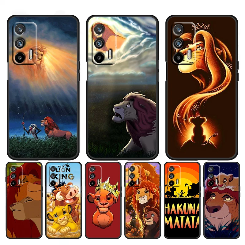 

Disney Lion King For OPPO Reno 9 8 7Z 6 5 4Z 2Z Lite Pro SE Neo 4G 5G Silicone Soft Black Phone Case