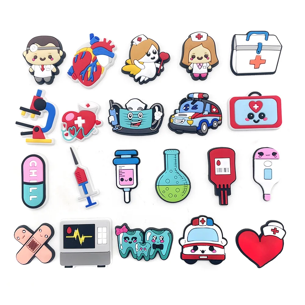 Hot 9 Sets of Popular Cartoon Fruit Botany Shoe Accessories PVC Shoe decorations Jibz Croc charms DIY for Kids Halloween Gifts