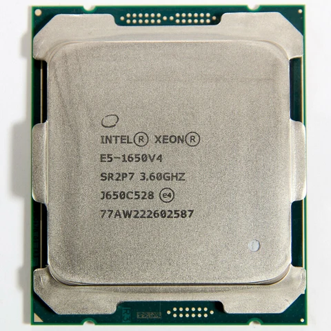 E5 1650 v4 характеристики