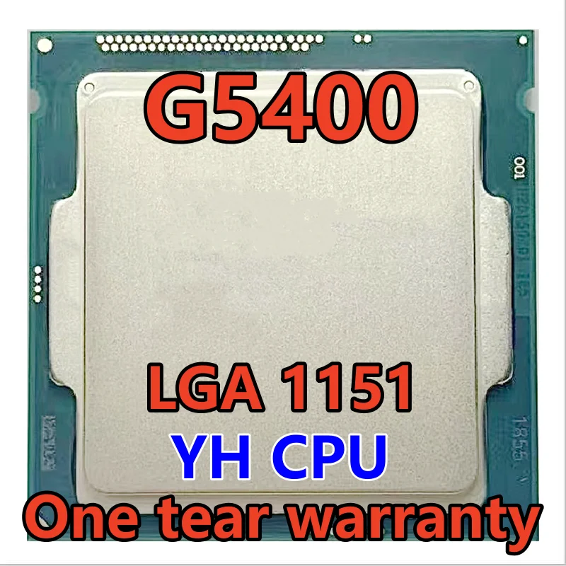 

G5400 SR3X9 3.7 GHz Dual-Core Quad-Thread CPU Processor 4M 54W LGA 1151