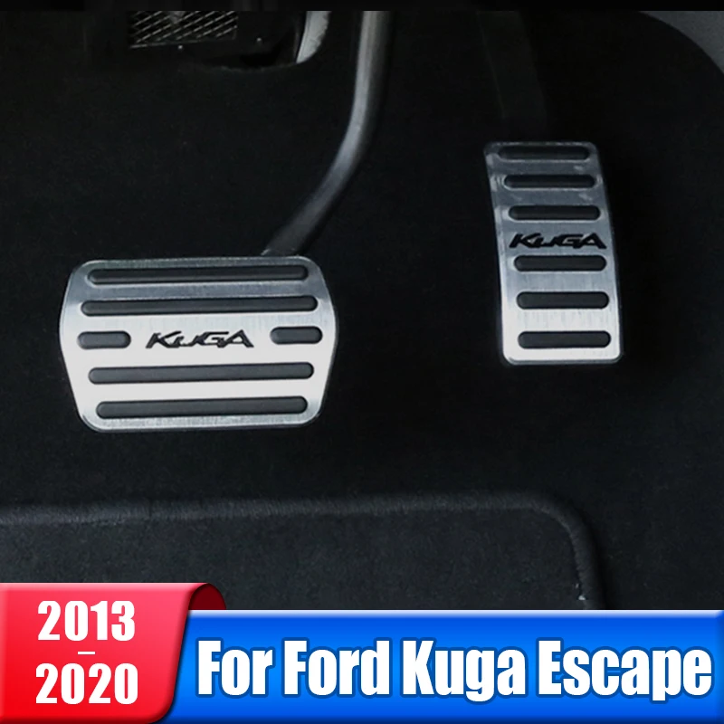 

Ножная педаль для автомобиля крышка педали тормоза акселератора топлива для Ford Kuga 2 MK2 Escape 2013 2014 2015 2016 2017 2018 2019 2020 аксессуары