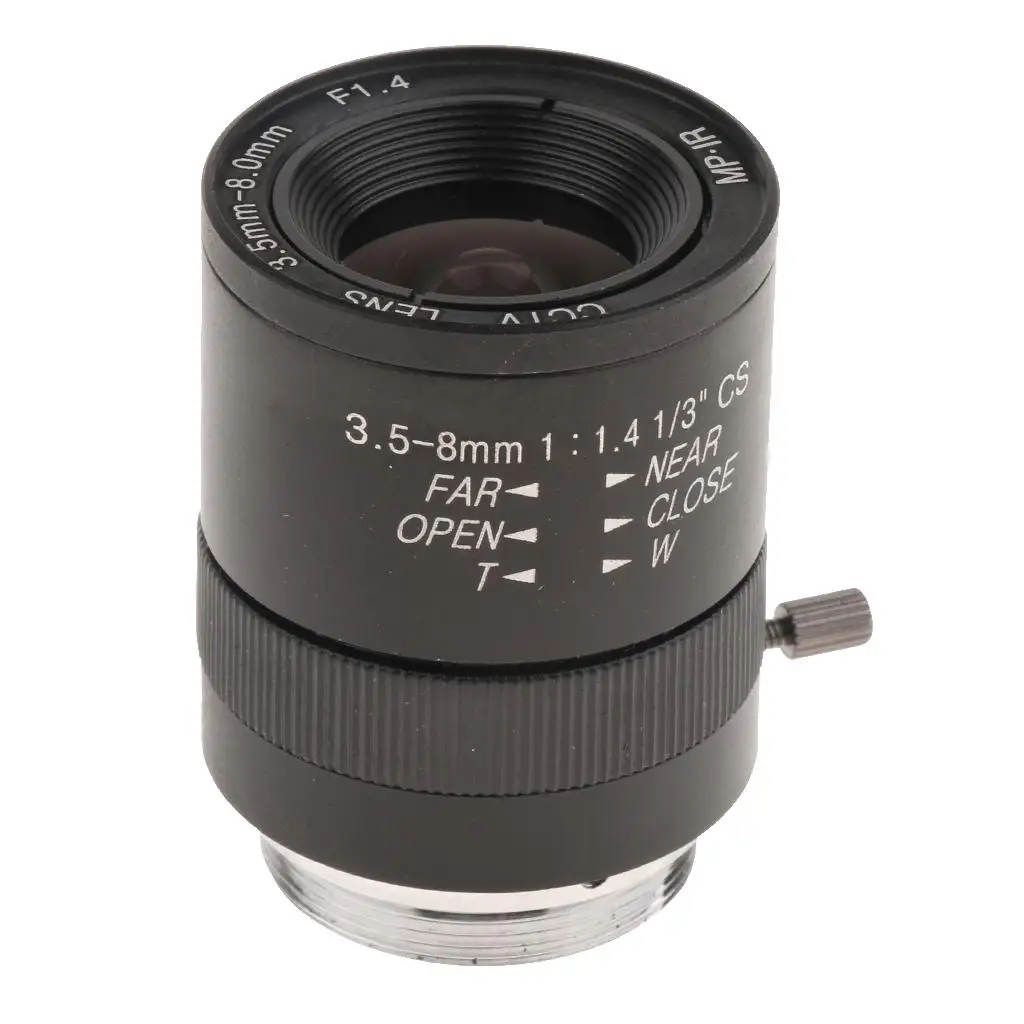 

Manual IRIS 3.5-8mm4 C-mount Lens For Industrial Camera