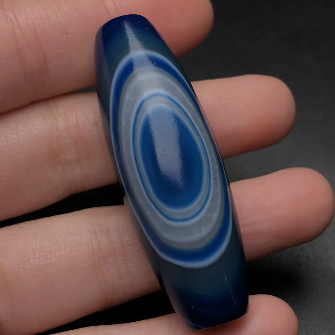 Тибет Lanqin обмотка шелковый рог Tianyan Dzi бусина агат линза ожерелье на ключице Duobao