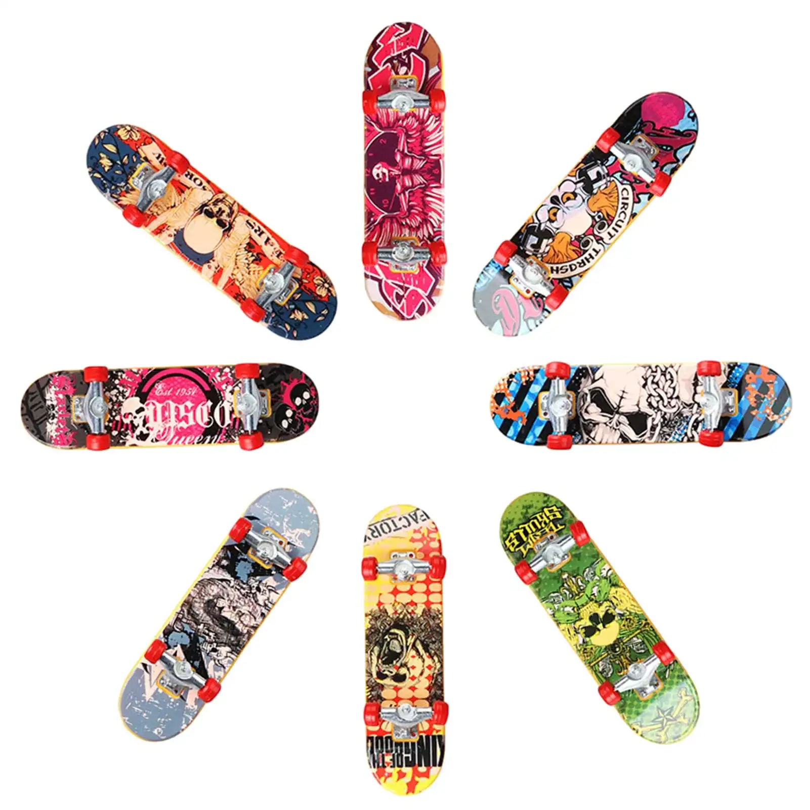 

Finger Skateboard Unique Alloy Durable High-performance Awesome Small Fingerboard Toy