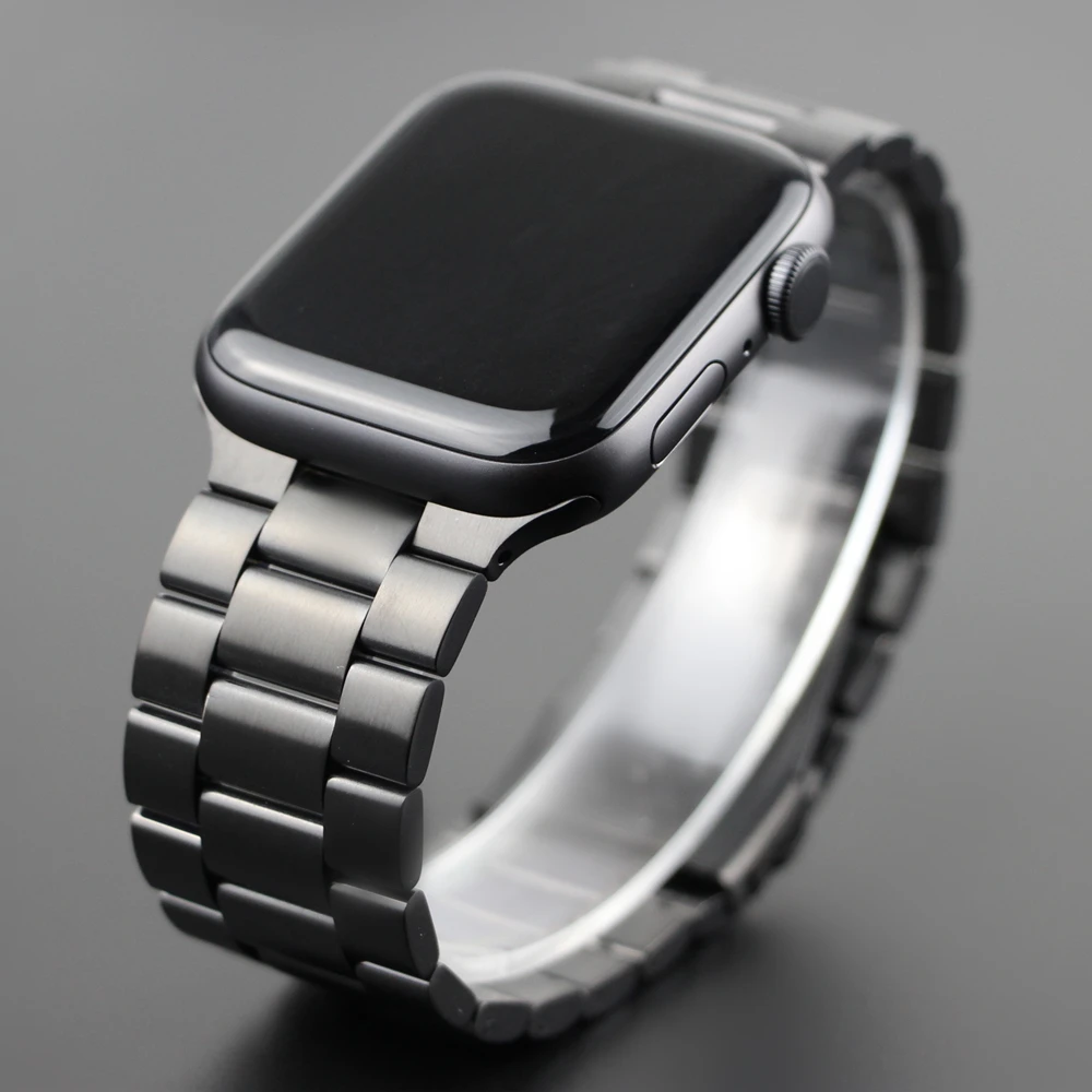 

Metal Strap for Apple Watch 7 45mm 41mm 6 SE 44mm 40mm 42mm 38mm Band Solid Stainless Steel Wrist Bracelet iWatch Series 7 3 4 5