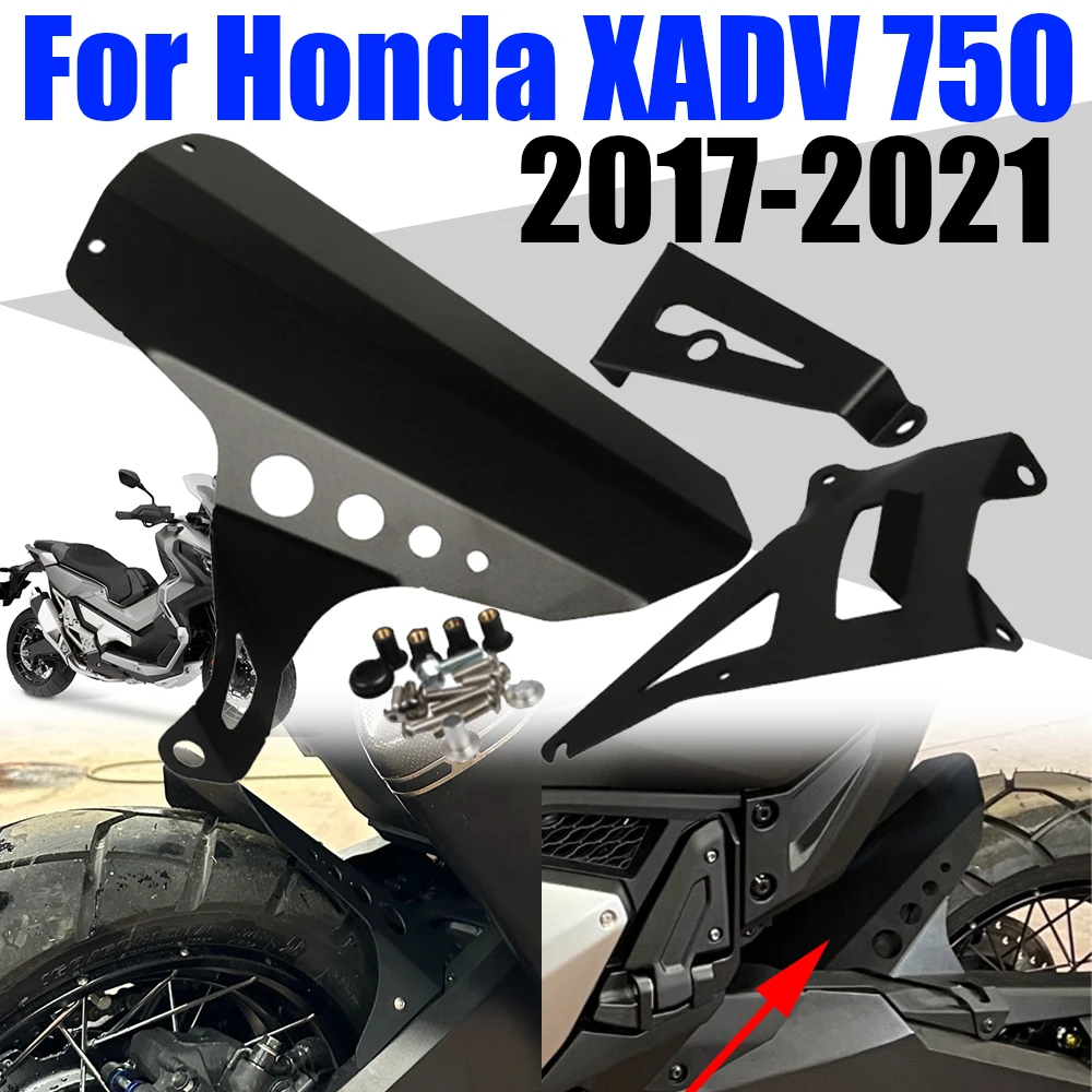 

Motorcycle Rear Fender Mudguard Rear Extension Extender Splash Guard For Honda X-ADV XADV 750 XADV750 2017-2021 2020 Accessories
