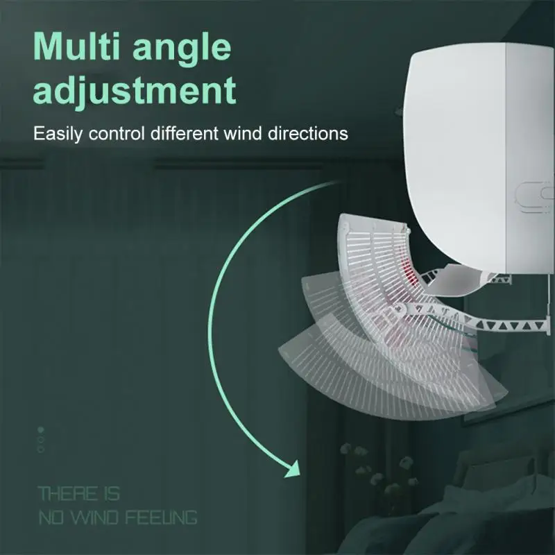 

Внутренняя подвесная универсальная ветрозащитная Крышка для кондиционирования воздуха, пылезащитная крышка, телескопическая