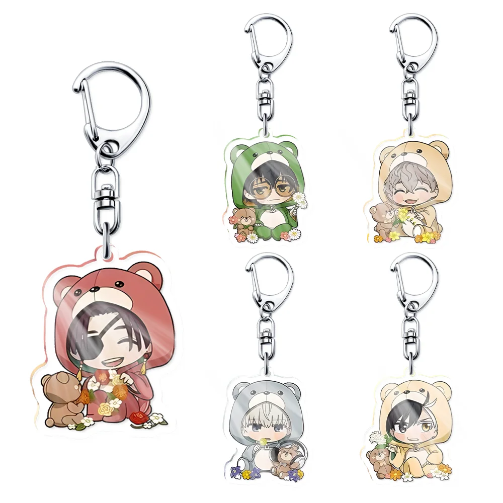 Аниме WIND BREAKER акриловый брелок для ключей Сакура-harusugita Keitaro акриловое украшение