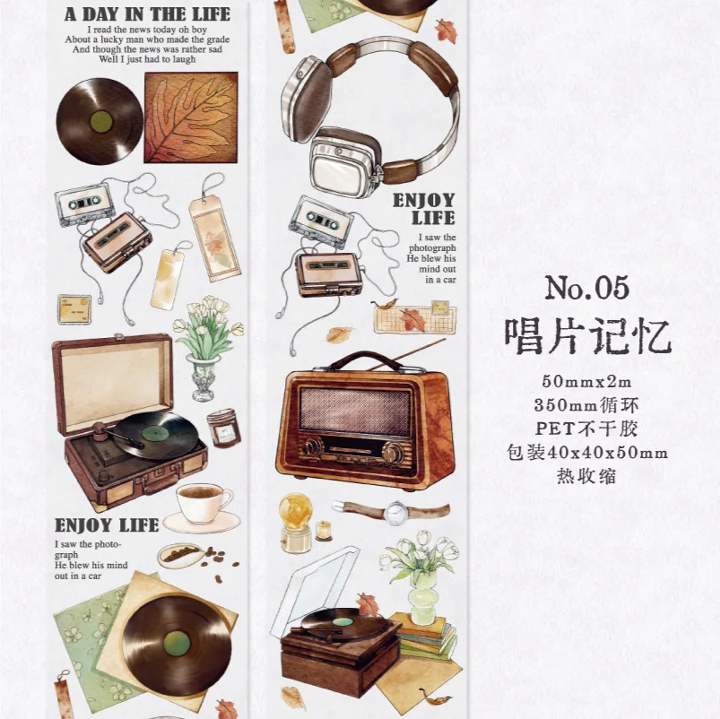 

Декоративные клейкие ленты Alideco 2м