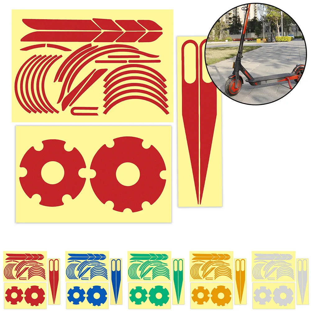 

Electric Scooter Decorative Protection Waterproof Sticker For X Iao*mi M365/Pro Electric Scooter Bike Parts Accessories Cycling