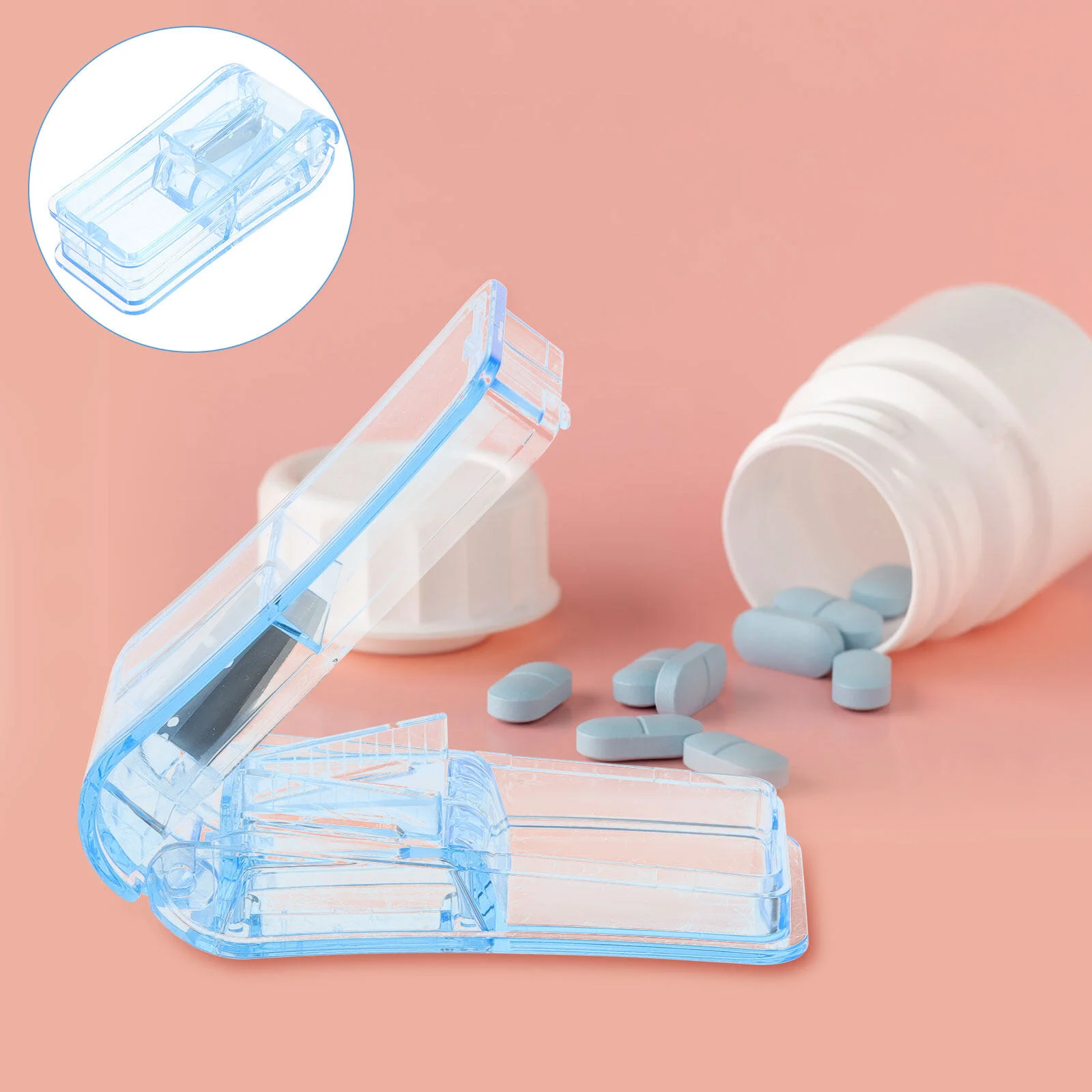 

Splitter For Small Portable Square Box Splitter Case for Kids Adults 1pc