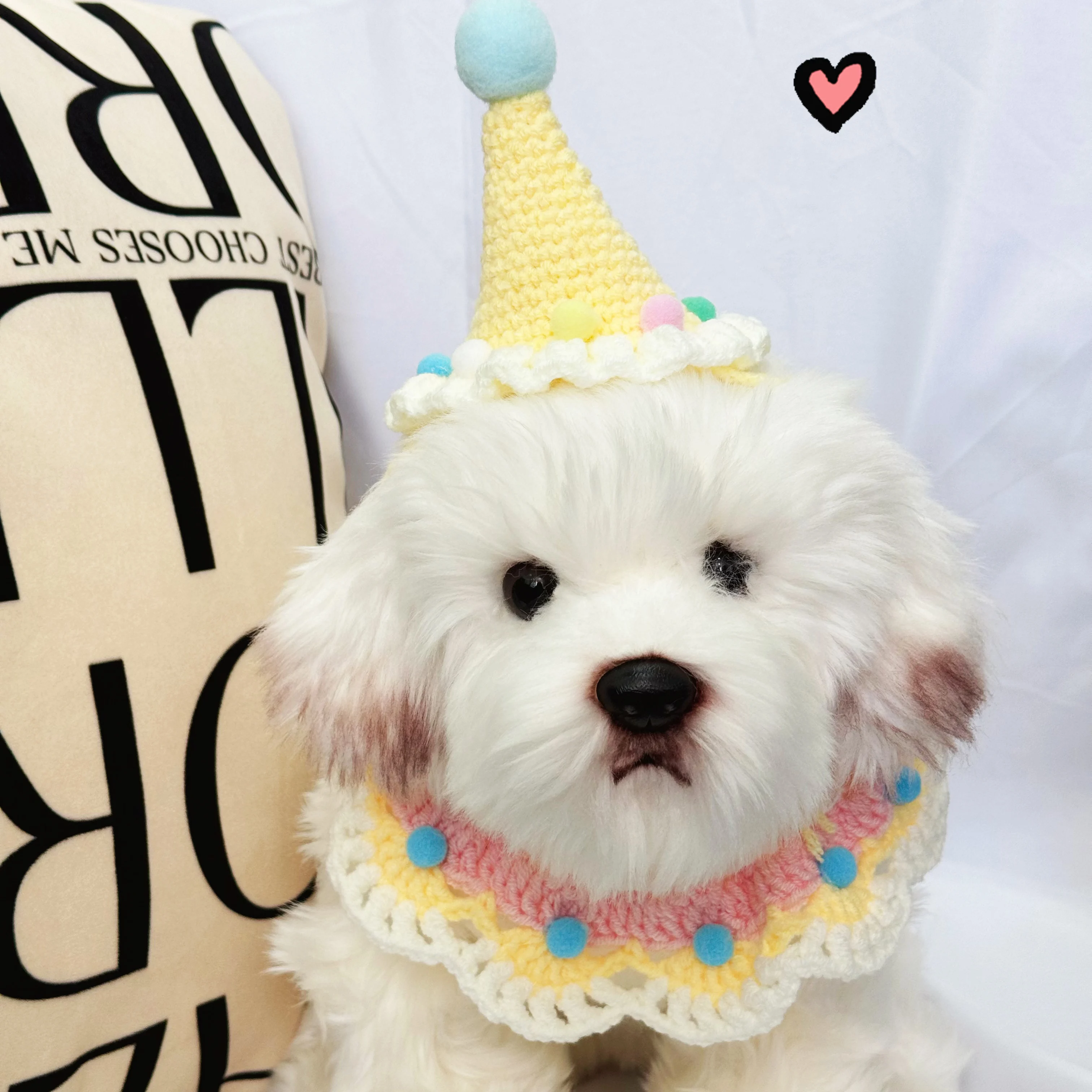 Осенне-зимний комплект шапок для кошек милый изысканный нагрудник домашних