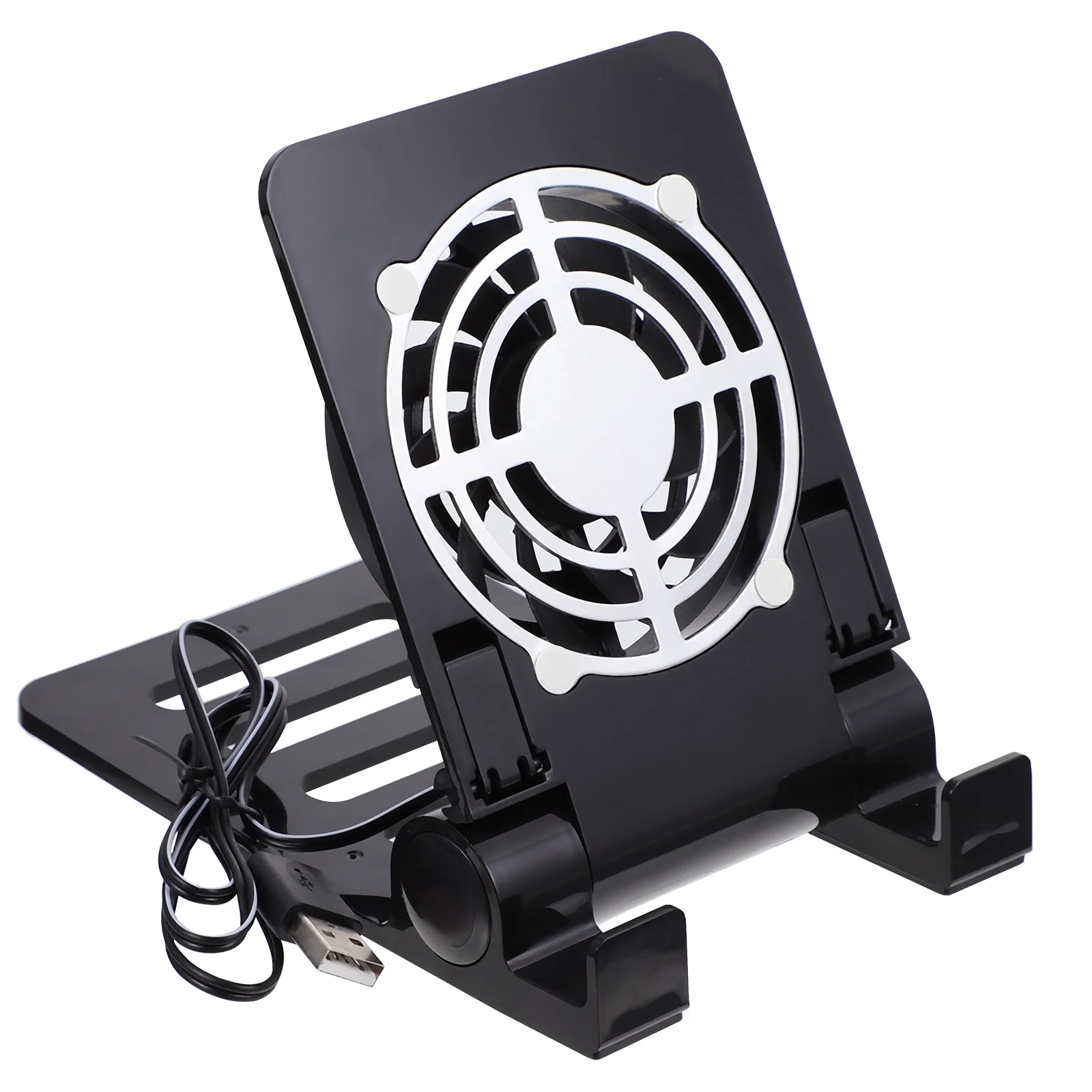 

1pc Folding Practical Portable Multipurpose Silent USB Tablet Cooler Phone Stand for Home
