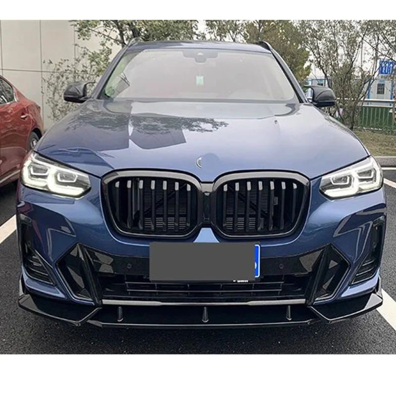Для 3 шт. ABS передний бампер диффузор разделитель губ новый BMW X3 G01 X4 G02 аксессуары