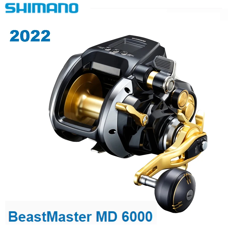 2022 NEW Original SHIMANO BEASTMASTER MD 6000 9000 ELECTRIC Fishing Reel capture huge prey Saltwater Fishing Wheel Made in Japan