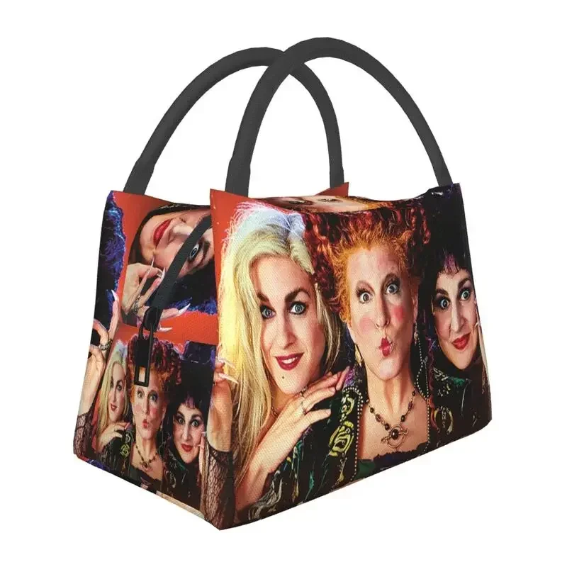 Женская Сумка Для Обеда На Тему Ведьмы Hocus Многоцветная Изолированная Ночная