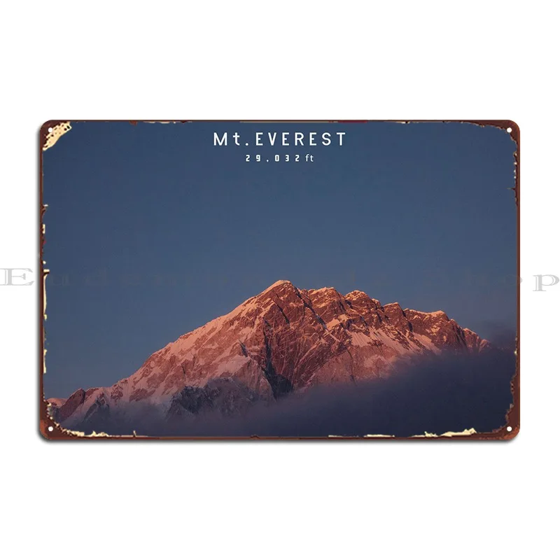 

Металлическая табличка для крепления Everest, индивидуальный дизайнерский фотоплакат