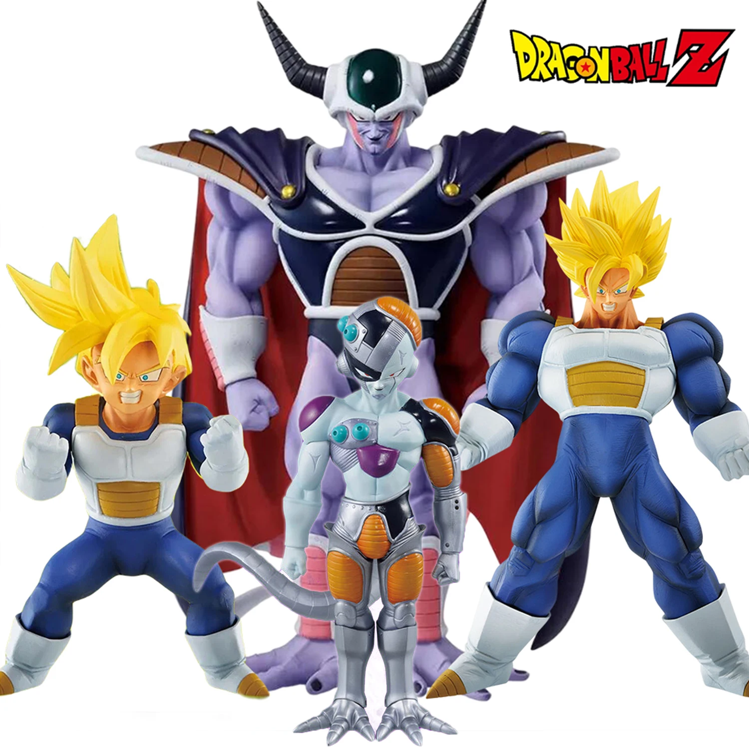 

26cm Dragon Ball Z King Cold Son Goku Frieza PVC Anime Toy Figure Son Gohan DBZ Statue Model Doll Collectible Ornament Kids Gift