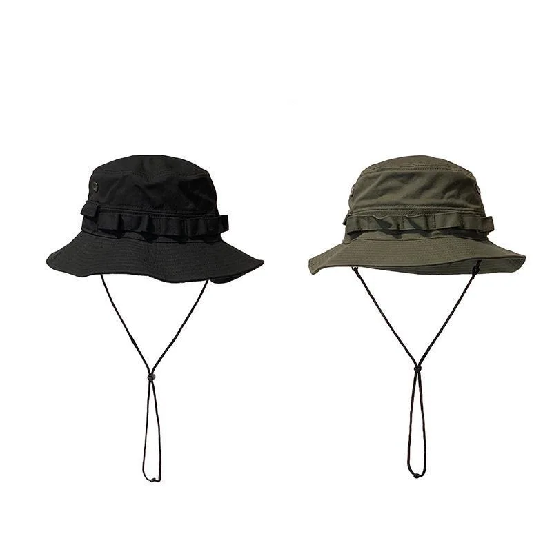 Cleaning Men Summer Sun Hats Wide Brim Sniper Cap Outdoor Camping Cap Men Military Tactical Cap Nepalese Hat UV Protection Fish
