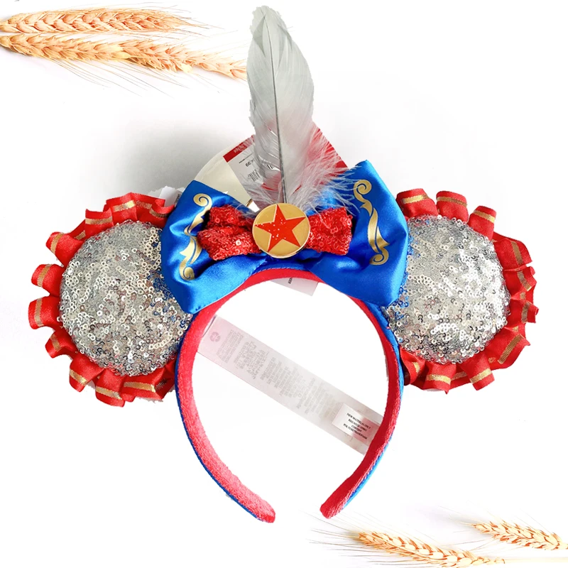 Повязка на голову Disney ухо Микки Мауса Шанхай land повязка для волос Косплей