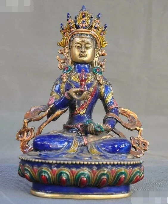 Фонарь перегородчатого типа Vajrasattva, тара Кван-Инь