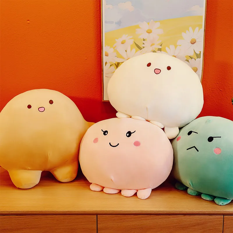 

50cm Cute Soft Octopus Plush Toys Office Nap Stuffed Animal Pillow Home Comfort Cushion Christmas Gift Doll for Kids Girl