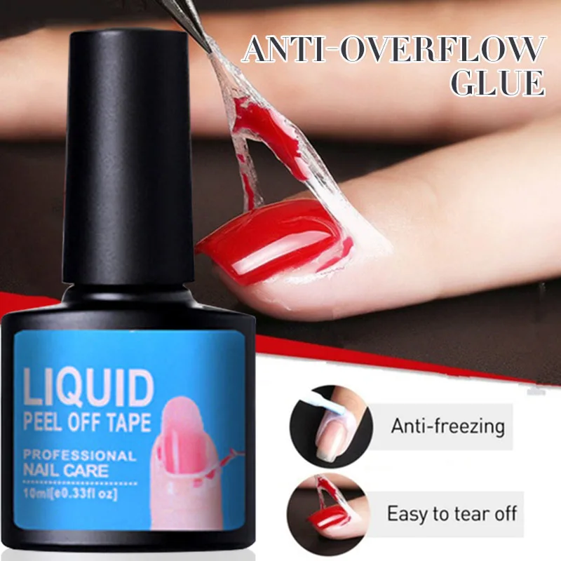 

Снимите защитный клей против перелива, легко удаляйте края ногтей, защитный инструмент для дизайна ногтей, снимите защитную пленку от перел...