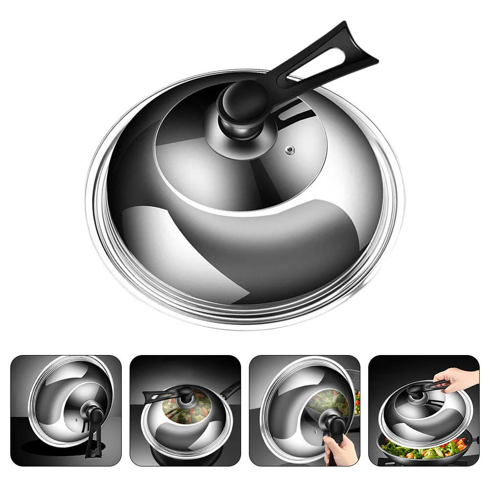 

Slow Cooker Glass Lids For Pots And Pans Pans Skillets Glass Lids Pots Universal Cooking Small Shockproof Wok