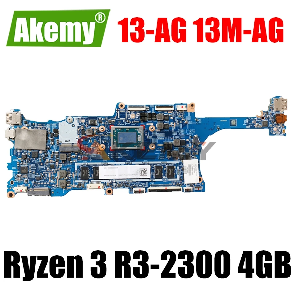 

Оригинальная материнская плата для ноутбука HP 13-AG 13M-AG 17885-2 Мб с/Ryzen 3, 100% ГБ-ОЗУ, полностью протестирована