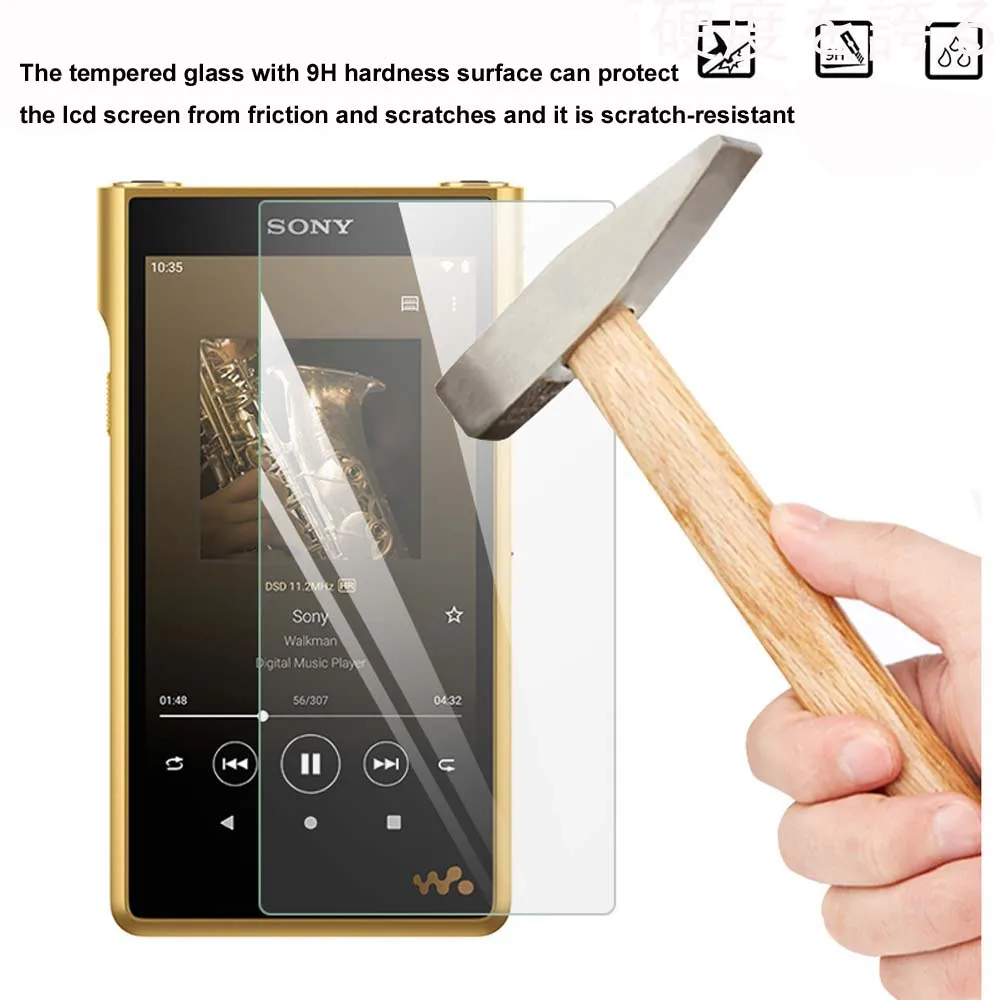 Защита экрана 9H от царапин премиум-класса для Sony Walkman NW-WM1AM2 WM1AM2 NW-WM1ZM2 WM1ZM2 пленка из
