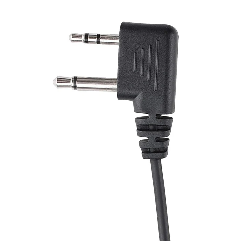 RISENKE G-Shape Earpiece for Midland LXT500VP3 LXT600VP3 GXT1000VP4 GXT1050VP4 Radio Walkie Talkie Accessories Headset with Mic