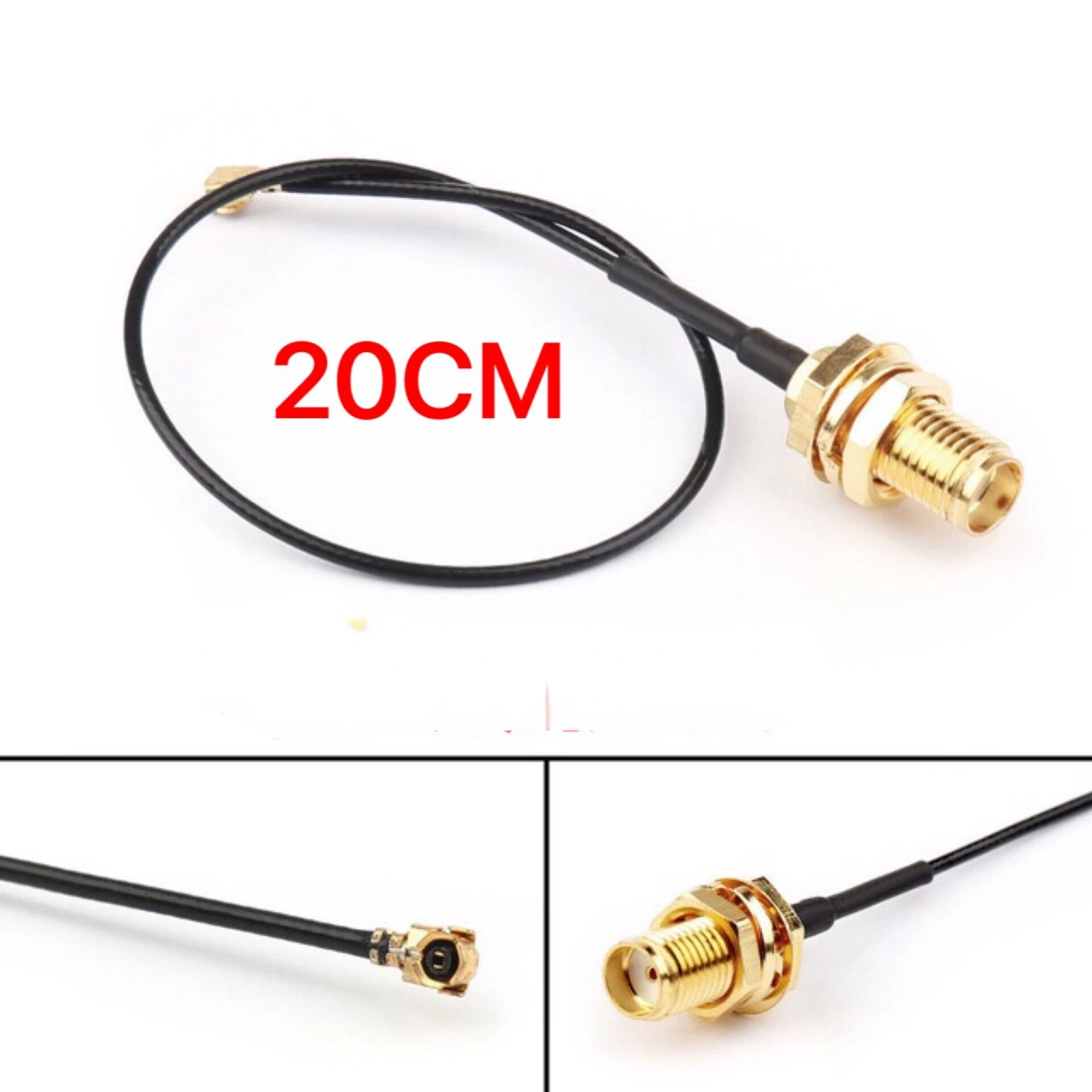 

20CM SMA Connector Cable Female to uFL/u.FL/IPX/IPEX RF Or NO Connector Coax Adapter Assembly RG178 Pigtail Cable 1.13mm