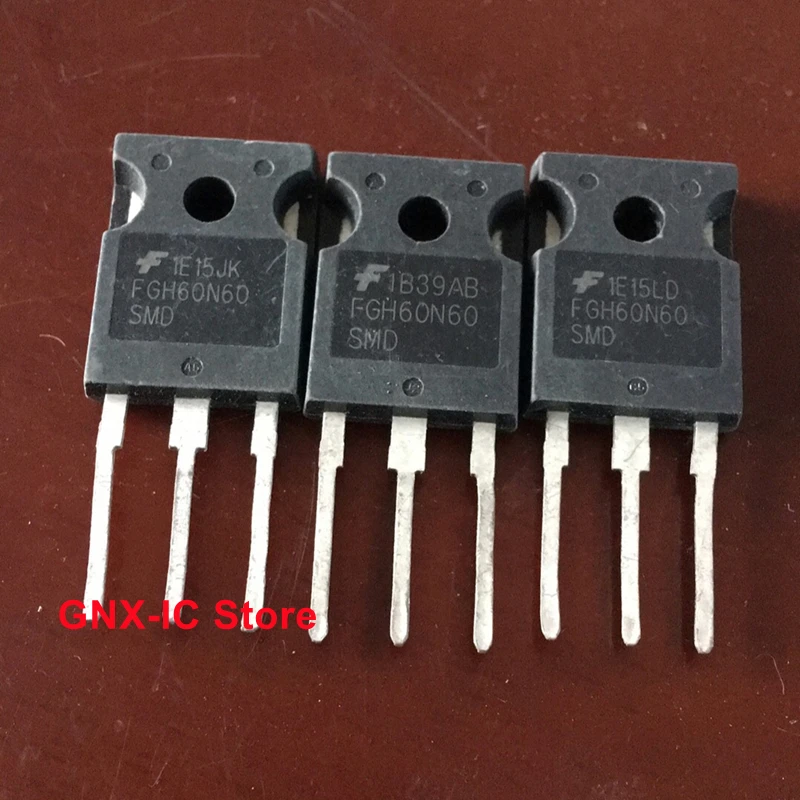 ТРАНЗИСТОР FGH60N60SFD FGH60N60SMD FGH60N60UFD транзистор FGH60N60 SFD SMD UFD 10 шт./Лот реально оригинал