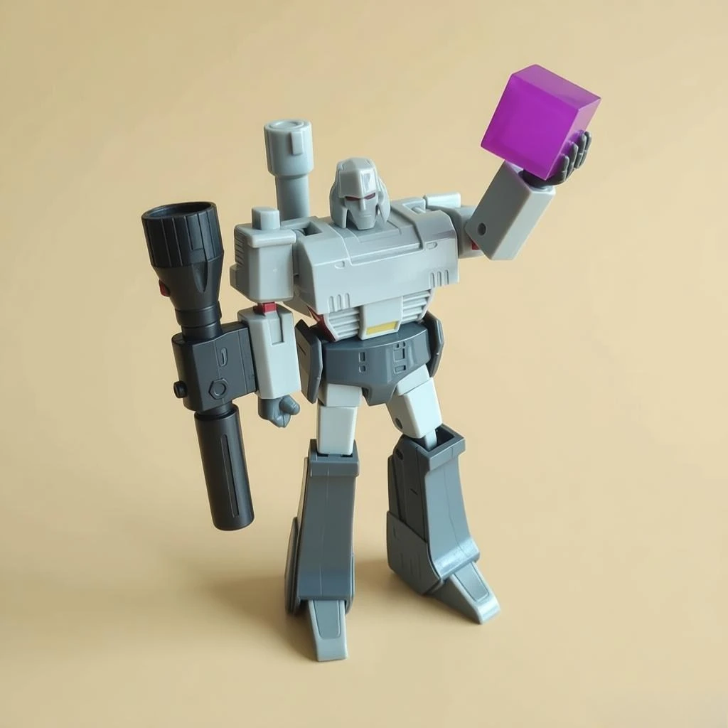 Фото В наличии: Трансформируемая фигурка RED Super Megatron, серия G1, 6 дюймов, подвижная модель, аниме-фигурка, подарок для мальчиков №3