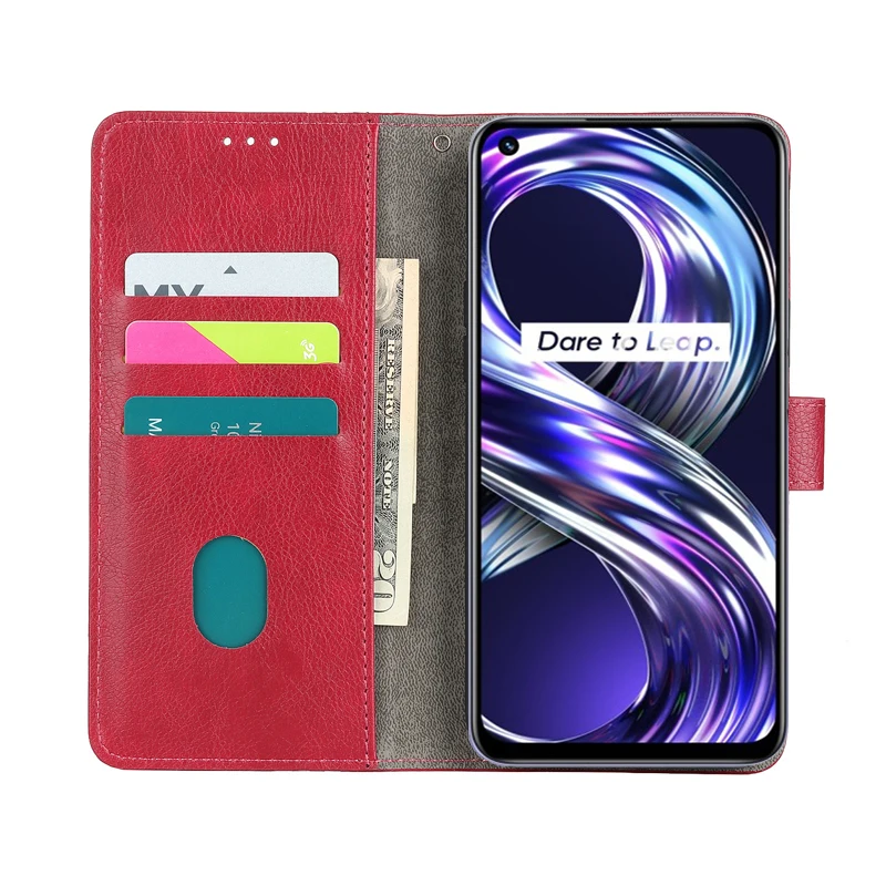 Realme8i Cover For Realme 8i Case Funda Coque Flip Leather Wallet Phone Shell Book For Realme RMX3151 8 I Protective Etui Case