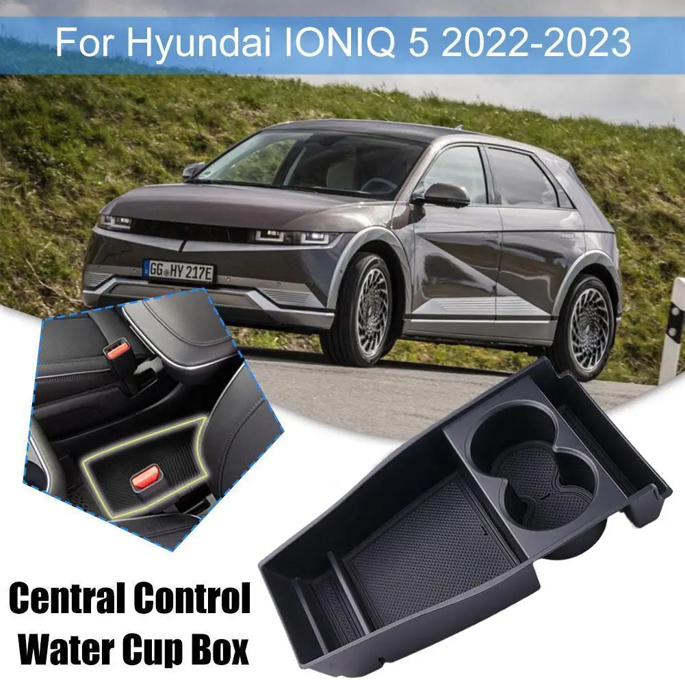 

Ящик для хранения в подлокотнике автомобиля контейнер для хранения, органайзер для планировки Hyundai IONIQ 5 2021 + органайзер для центральной консоли U8Z3