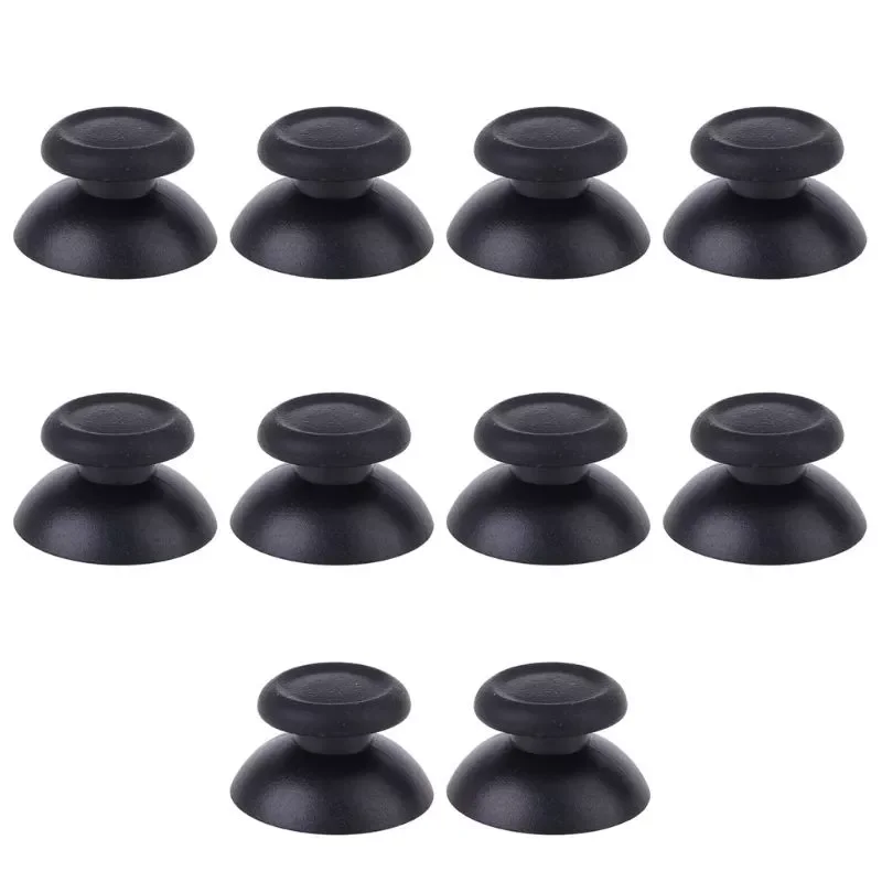 

10Pcs Replacement Controller Analog Thumb Stick for Sony PS4 Black